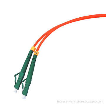 LC Fiber Patch Cord with IL<0.2 and RL>60dB in Telecommunication System,fiber pigtails of multimode